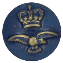 Lacquered Zamak Button