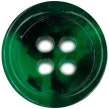 Lacquered Polyester Button